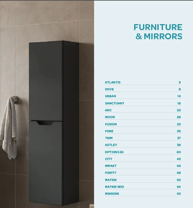 Bathroom Furniture and Mirrors product catalogue